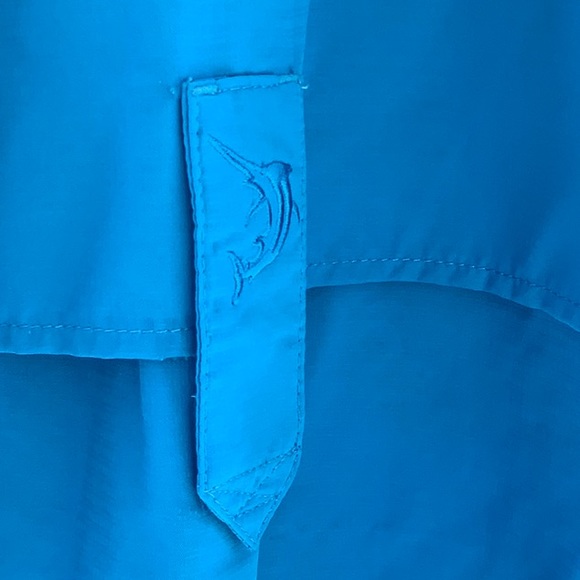 REEL LEGENDS BLUE FISHING SHIRT M - Picture 5 of 7